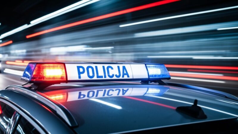 Pijany kierowca hondy z 1,6 promila zatrzymany przez policję