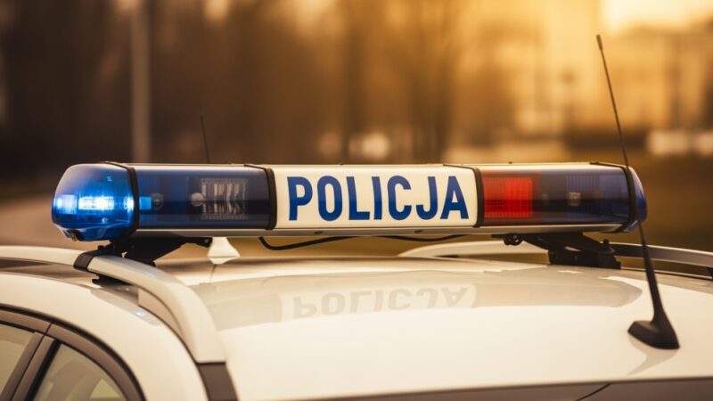 Dziecięca wizyta w nidzickiej komendzie policji