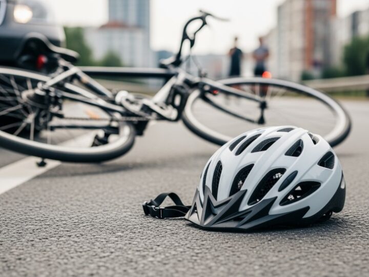 Rowerzysta z promilami stwarza zagrożenie na drodze