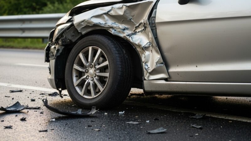 Zimowe niebezpieczeństwa na drogach – kolizje w Nidzicy