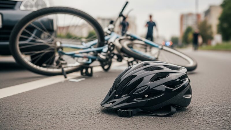 Pijany rowerzysta w Nidzicy ukarany mandatem 2500 zł