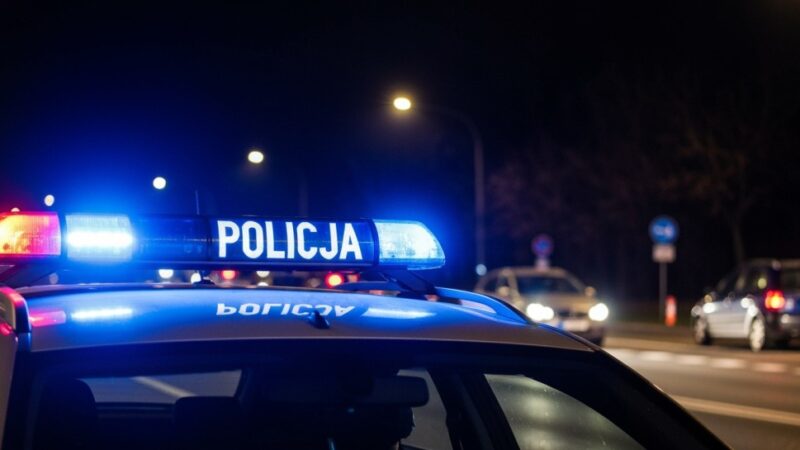 Pijany kierowca skody z 1,5 promila zatrzymany przez policję