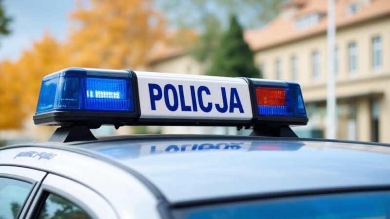 Młodzi policjanci z Akademii w Szczytnie zdobywają doświadczenie w Nidzicy