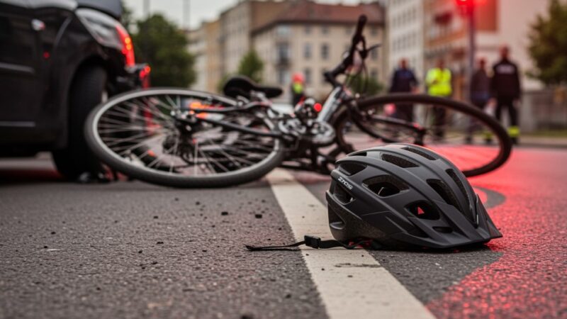 Widoczność kluczem do bezpieczeństwa rowerzysty