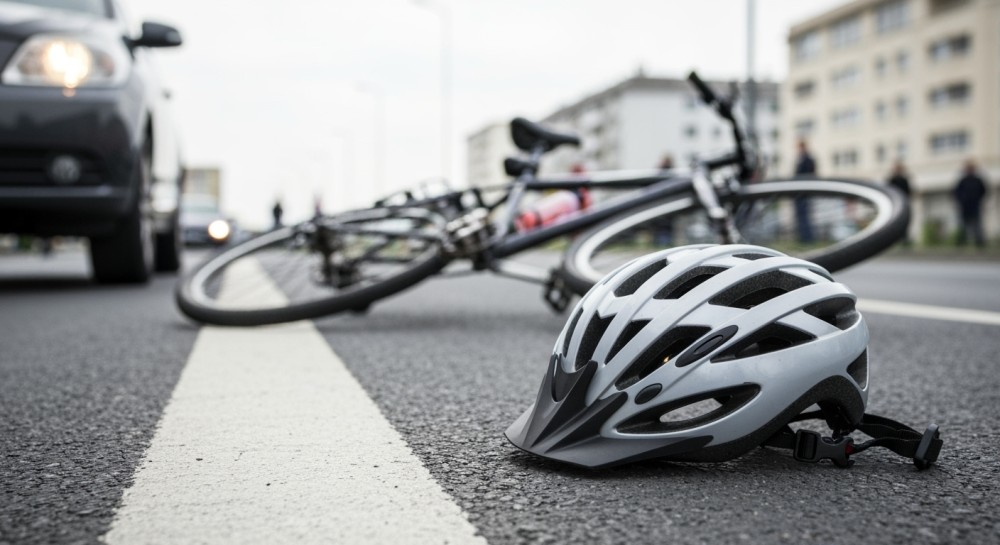 Rowerzysta z promilem ukarany mandatem 2500 zł