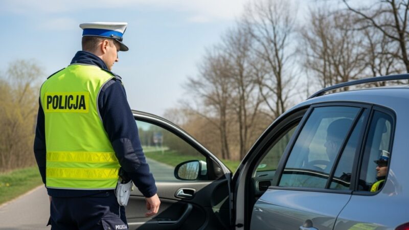 Incydenty drogowe w Nidzicy podczas świątecznego weekendu