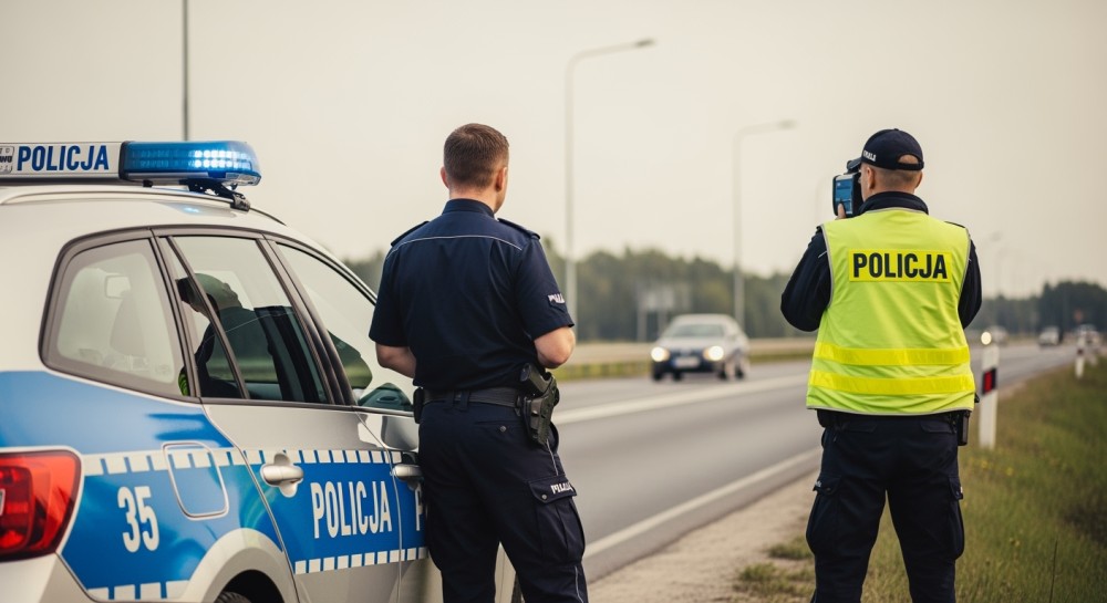 Bezpieczniej na S7: Policja z Warmii i Pomorza wspólnie kontroluje ruch drogowy