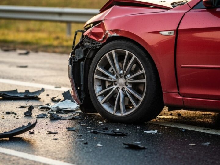 19-latek w Oplu wypadł z drogi i uderzył w drzewo