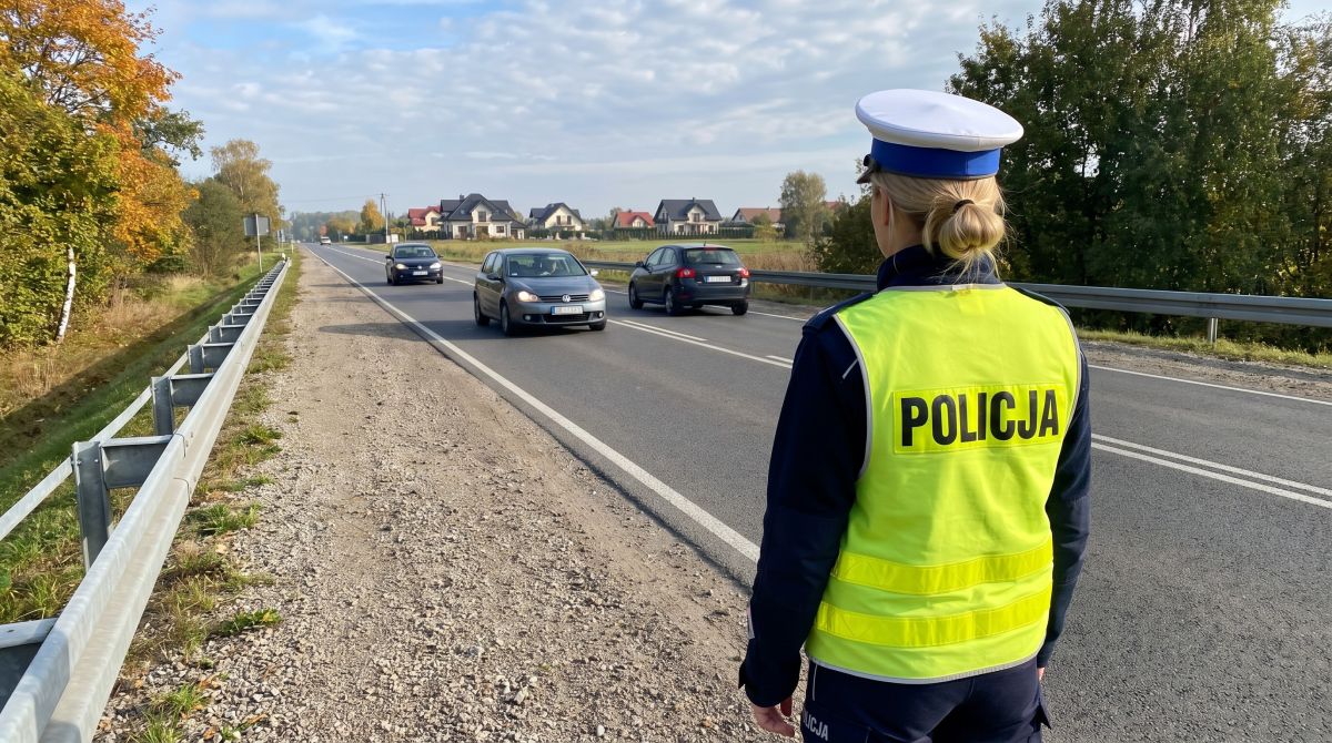 Pijany kierowca motoroweru z zakazem i bez oświetlenia zatrzymany przez policję