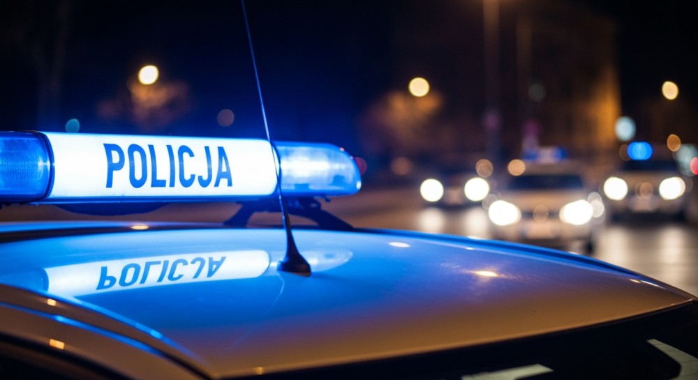 Poszukiwany zatrzymany za jazdę z telefonem w ręku