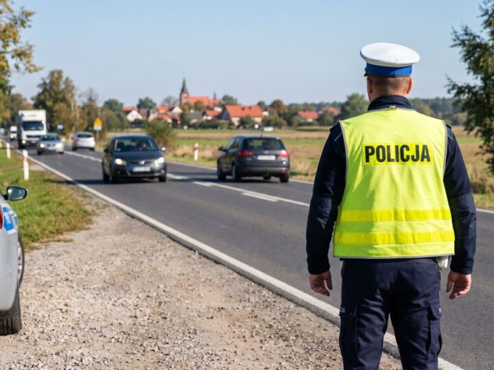 Motorowerzysta z dożywotnim zakazem i alkoholem w organizmie zatrzymany podczas kontroli trzeźwości
