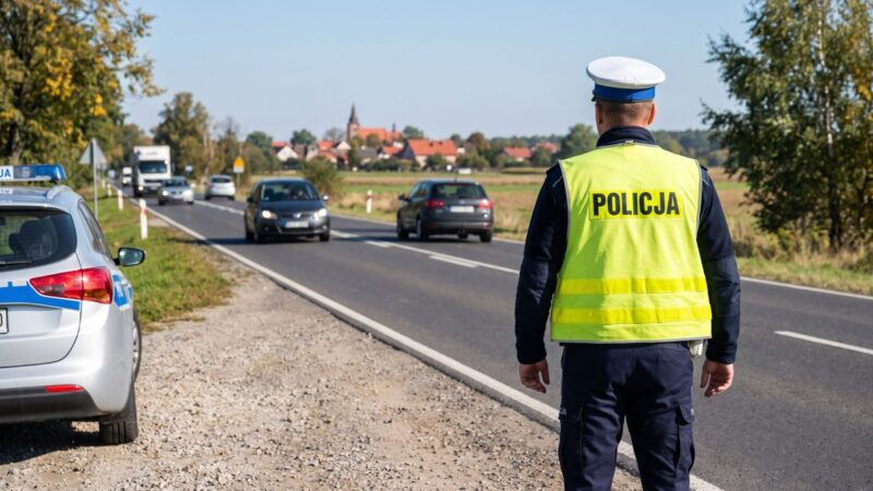 Motorowerzysta z dożywotnim zakazem i alkoholem w organizmie zatrzymany podczas kontroli trzeźwości