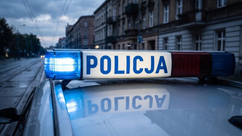 Pijany kierowca ciężarówki wjechał w drzewo na drodze wojewódzkiej